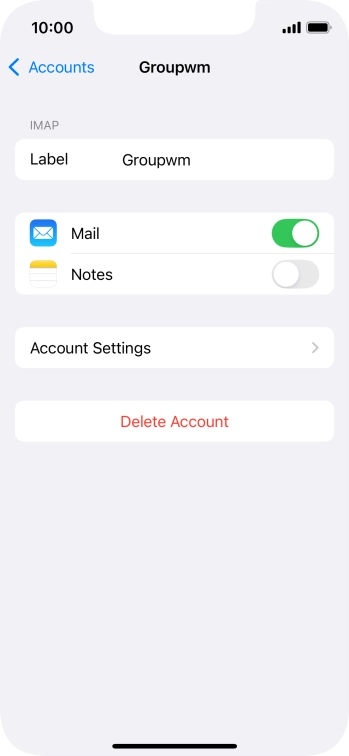 Press Account Settings. Press Account Settings.