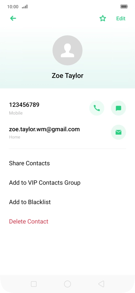 Press the call icon next to the required number. Press the call icon next to the required number.
