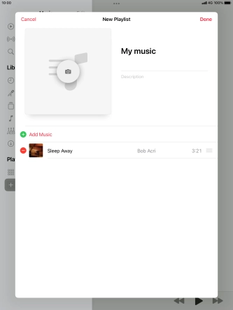 Press Done. Press Done.