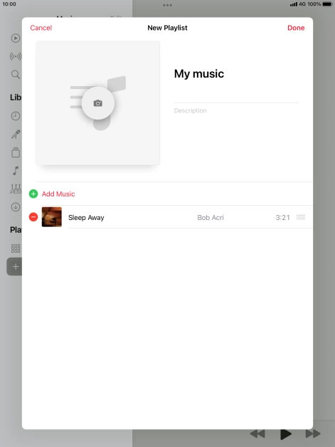 Press Done. Press Done.