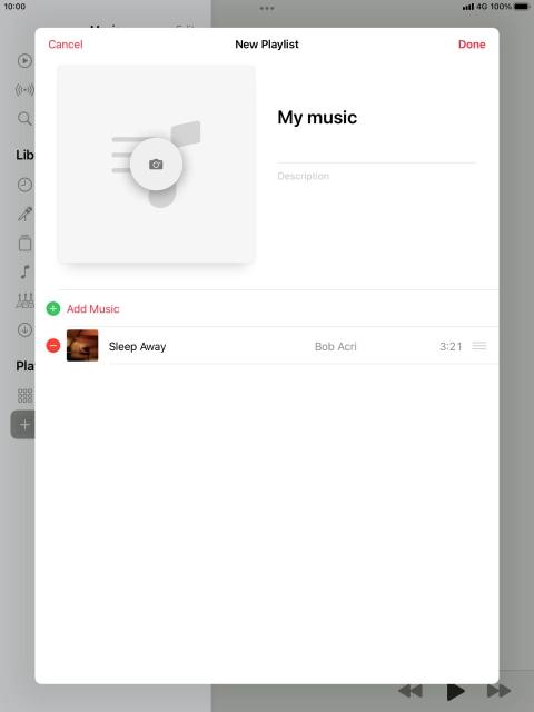 Press Done. Press Done.