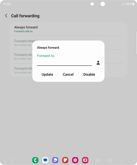 Press Disable. Press Disable.