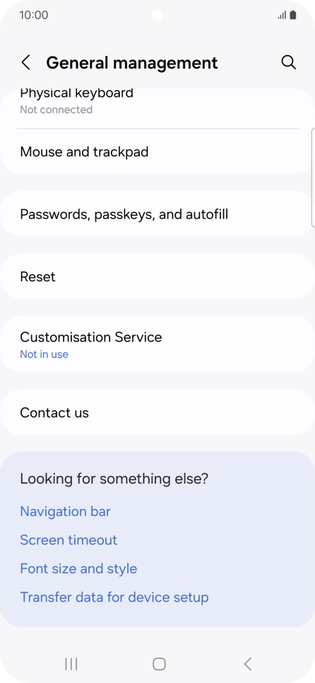 Press Reset. Press Reset.
