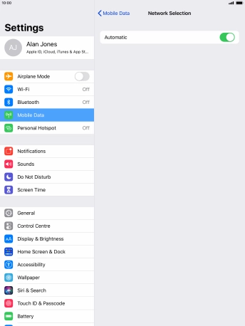 Press the indicator next to Press the indicator next to
