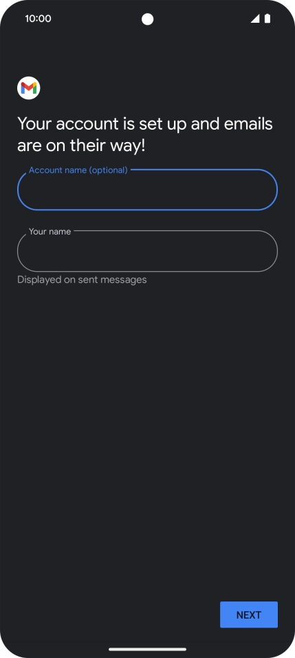 Press the field below Press the field below