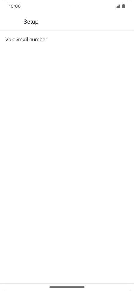 Press Voicemail number. Press Voicemail number.