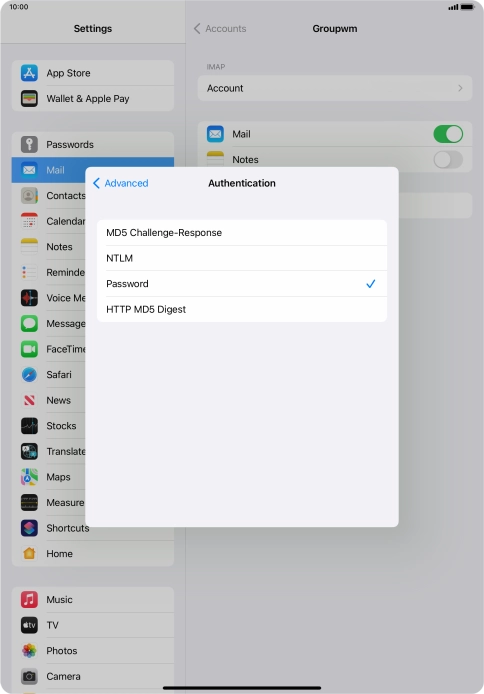 Press Password. Press Password.