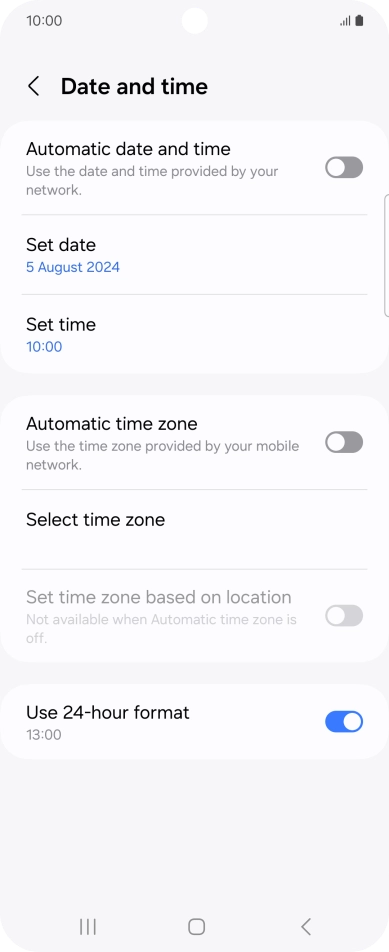 Press the indicator next to Press the indicator next to