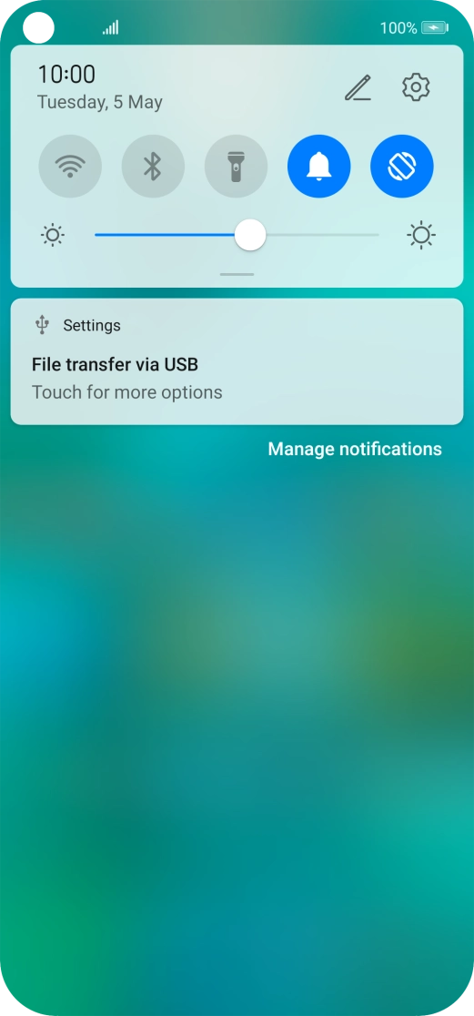 Press Touch for more options. Press Touch for more options.