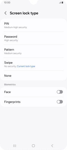 Press Fingerprints. Press Fingerprints.