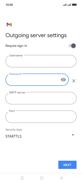 Press the field below Press the field below