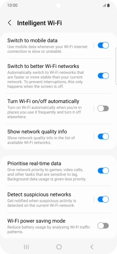 Press the indicator next to Press the indicator next to
