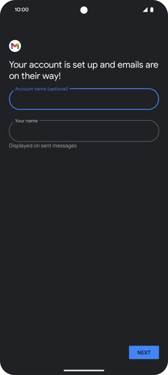 Press the field below Press the field below