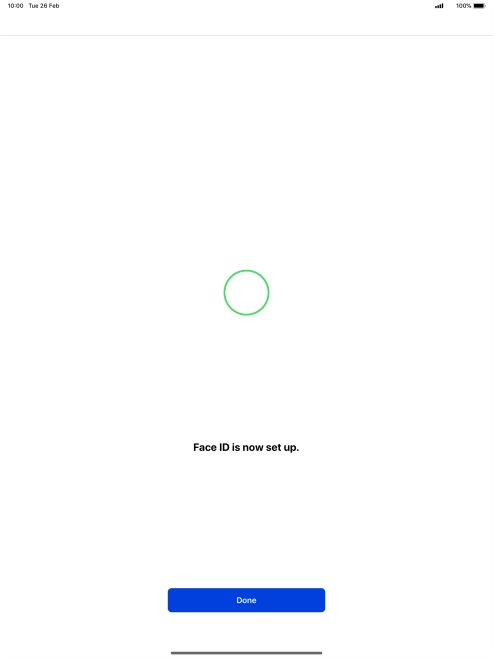 Press Done. If you haven't previously selected a lock code, key in a code of your own choice twice. Press Done. If you haven't previously selected a lock code, key in a code of your own choice twice.