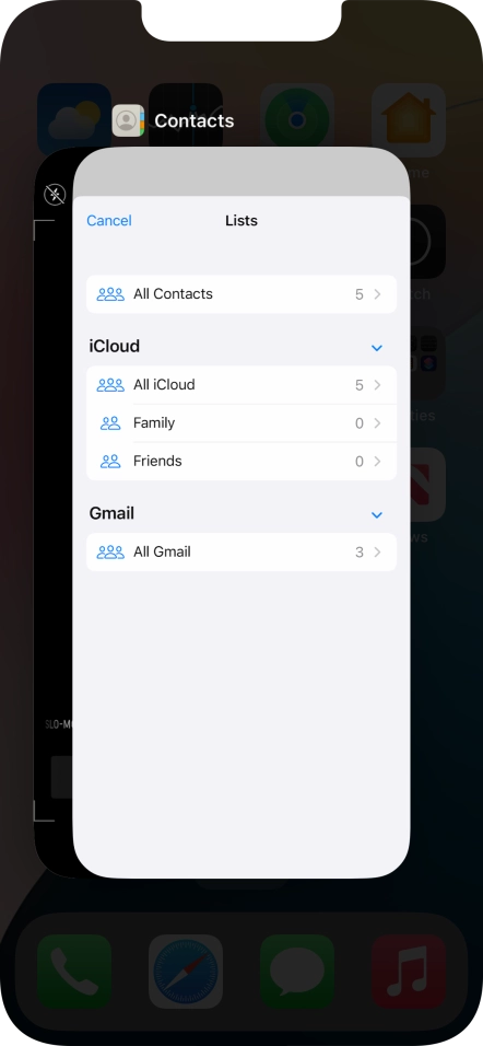 Slide upwards on the required application to end it. Slide upwards on the required application to end it.