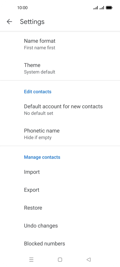 Press Import. Press Import.