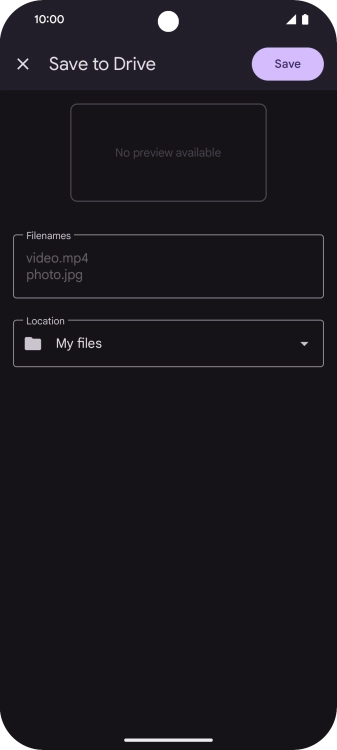 Press Save. Press Save.