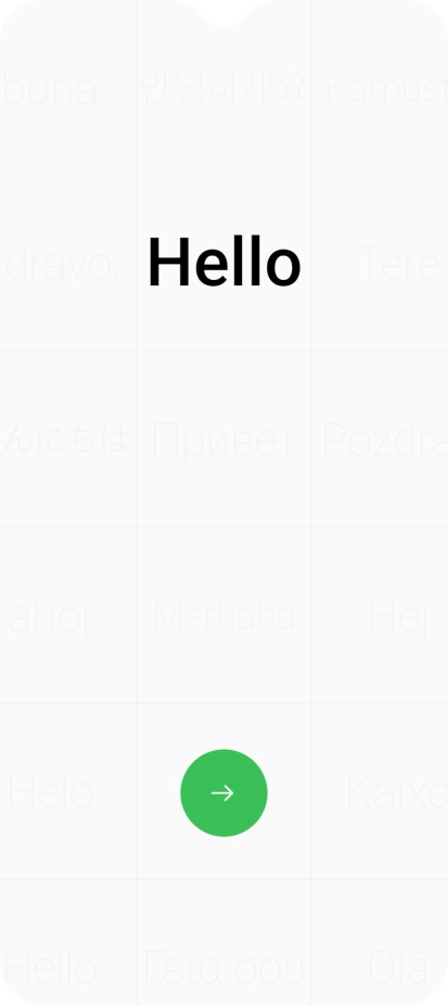 Press arrow right. Press arrow right.
