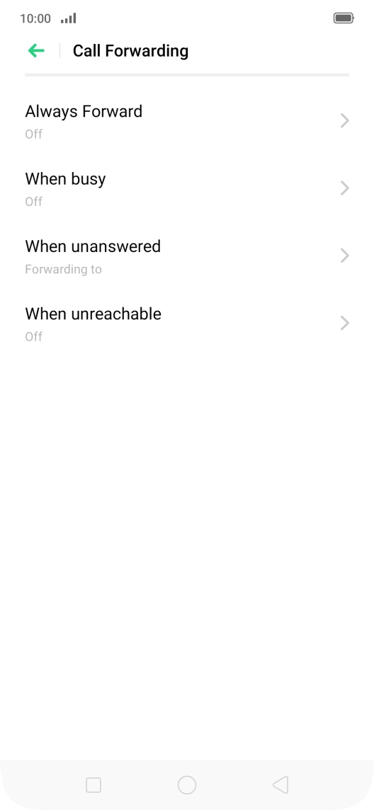 Press the Home key to return to the home screen. Press the Home key to return to the home screen.