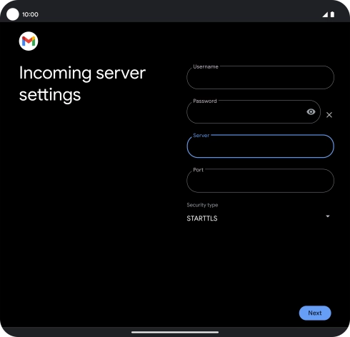 Press the field below Press the field below