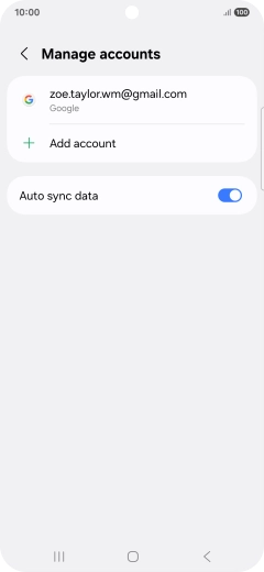 Press the Home key to return to the home screen. Press the Home key to return to the home screen.