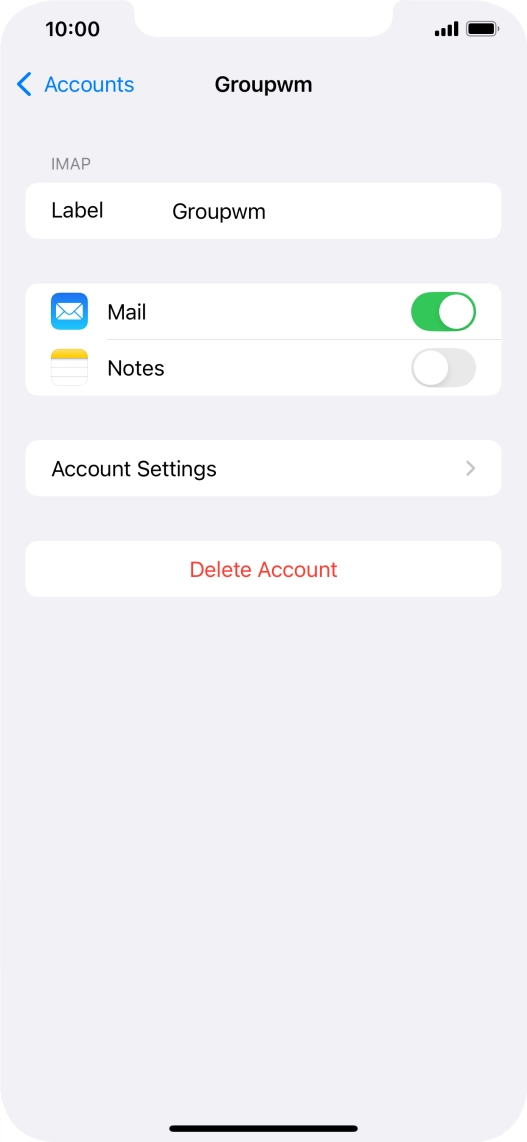 Press Account Settings. Press Account Settings.