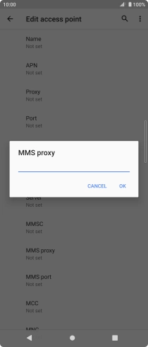 Key in 149.254.201.135 and press OK. Key in 149.254.201.135 and press OK.