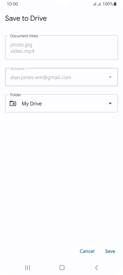 Press the field below Press the field below