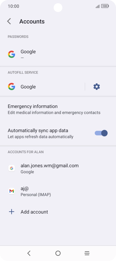 Press the Home key to return to the home screen. Press the Home key to return to the home screen.