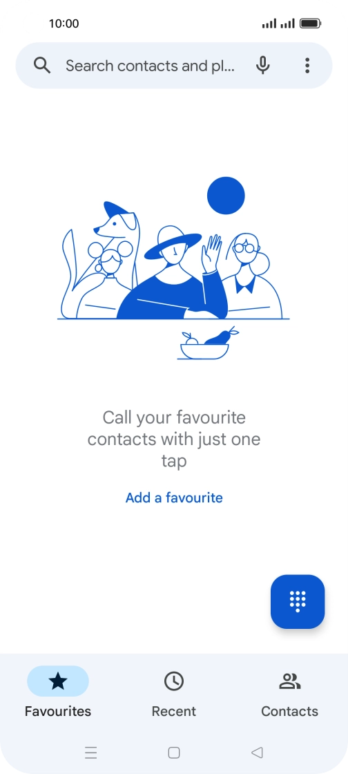 Press the menu icon. Press the menu icon.