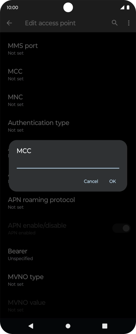 Key in 234 and press OK. Key in 234 and press OK.