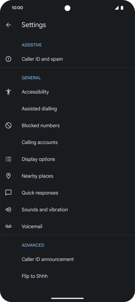 Press Calling accounts. Press Calling accounts.