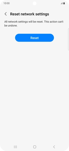 Press Reset. Press Reset.