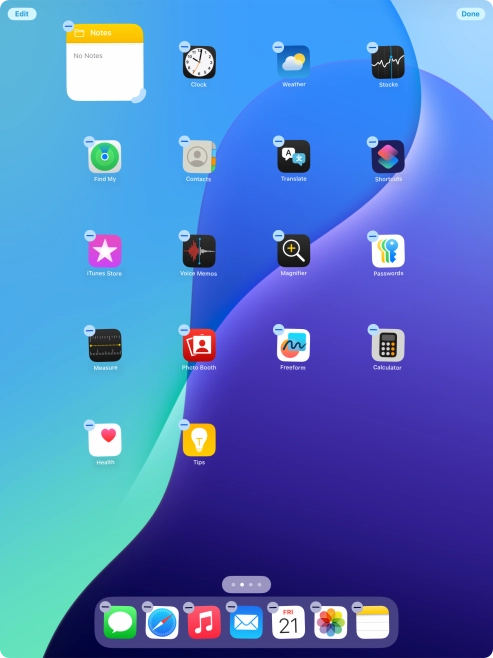 Press Done. Press Done.