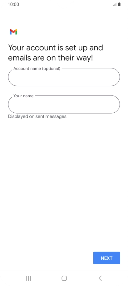 Press the field below Press the field below