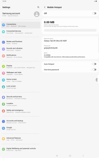 Press Network name. Press Network name.