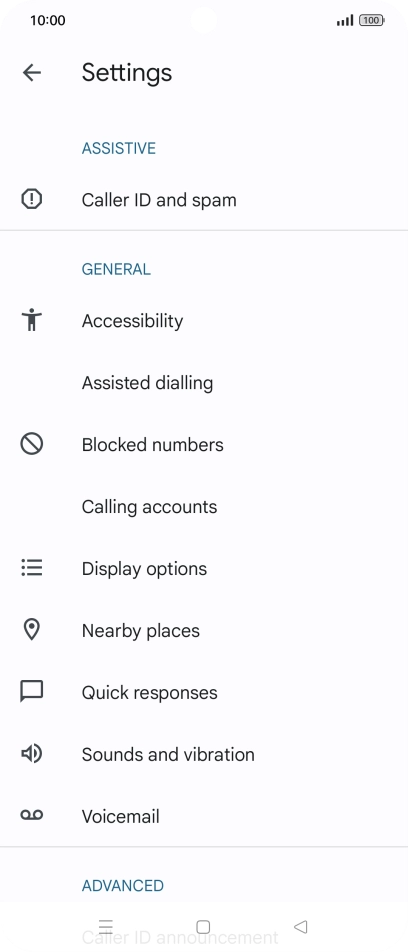 Press Calling accounts. Press Calling accounts.