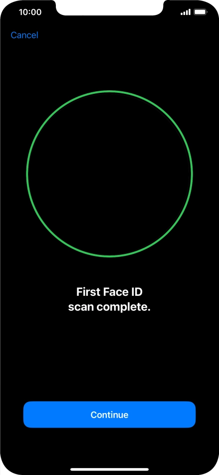 Press Continue. Press Continue.