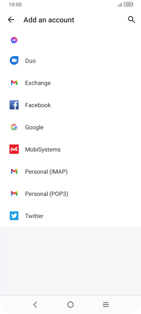 Press Personal (POP3). Press Personal (POP3).