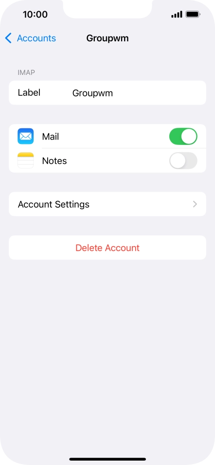 Press Account Settings. Press Account Settings.