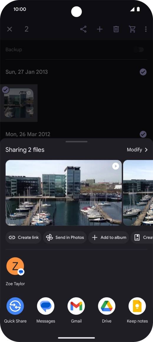 Press Drive. Press Drive.