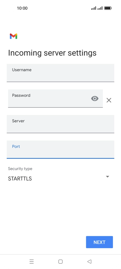 Press the drop down list below Press the drop down list below