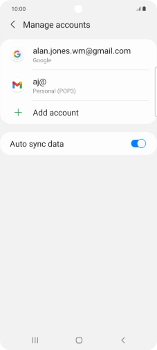 Press the Home key to return to the home screen. Press the Home key to return to the home screen.