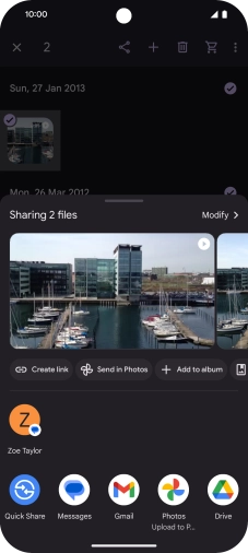 Press Drive. Press Drive.