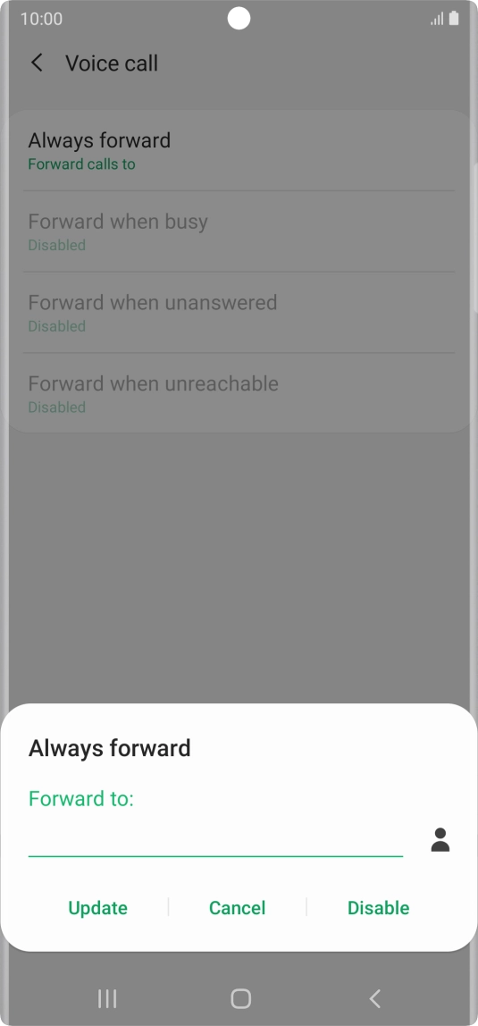 Press Disable. Press Disable.