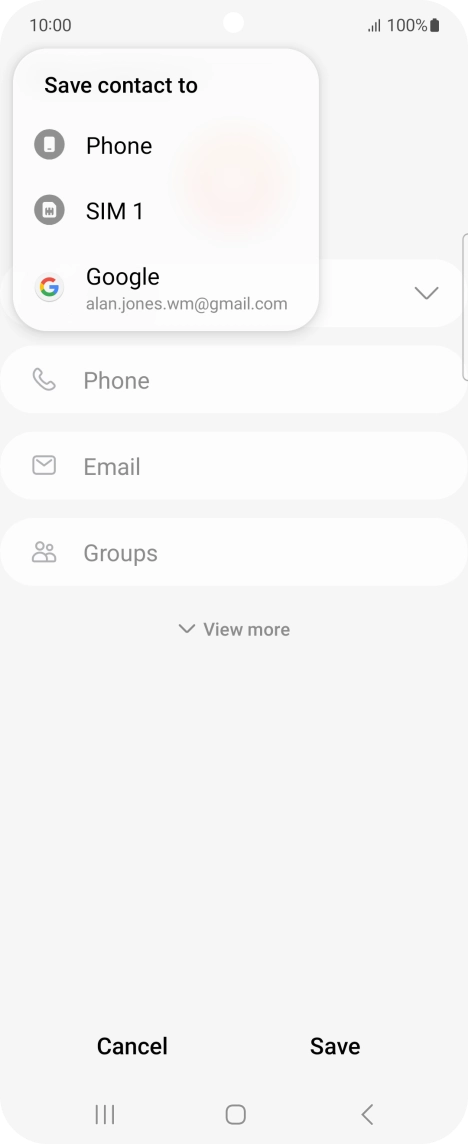 Press Phone. Press Phone.