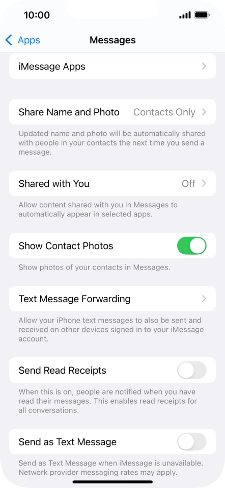 Press the indicator next to Press the indicator next to