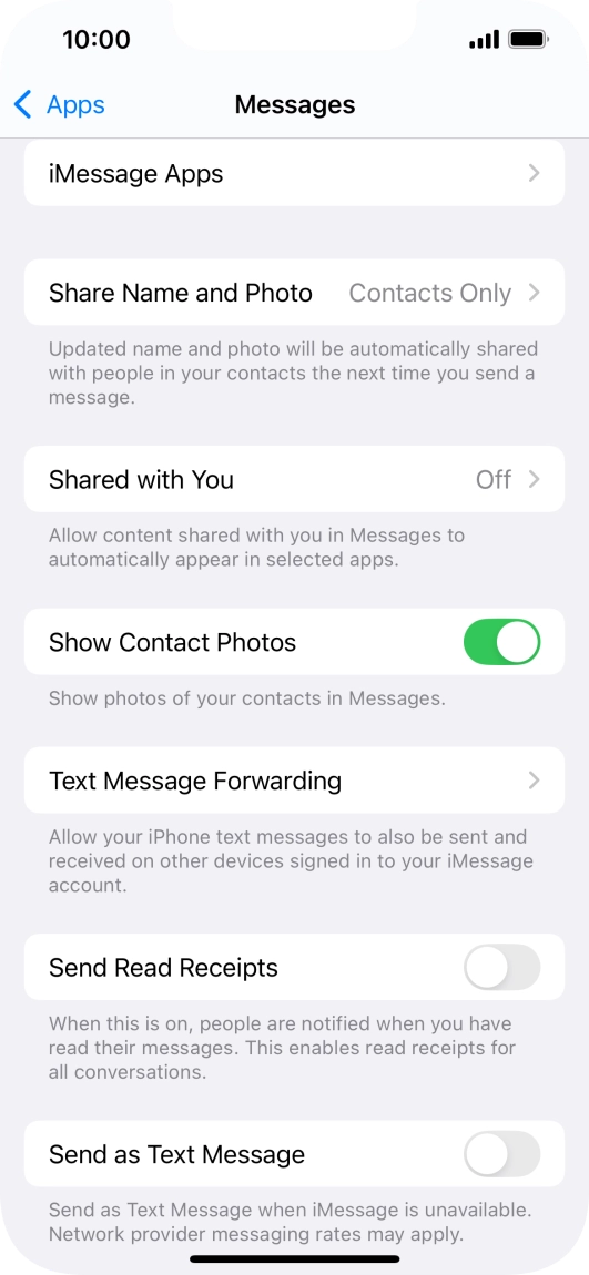 Press the indicator next to Press the indicator next to