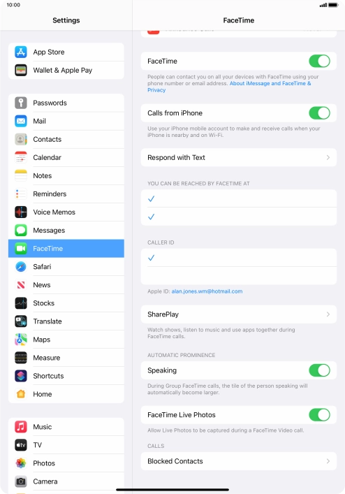 Press the indicator next to Press the indicator next to