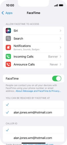 Press the indicator next to Press the indicator next to